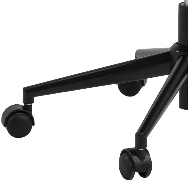 Fotel biurowy na kółkach Nora Vintage br ązowa PU - ACTONA